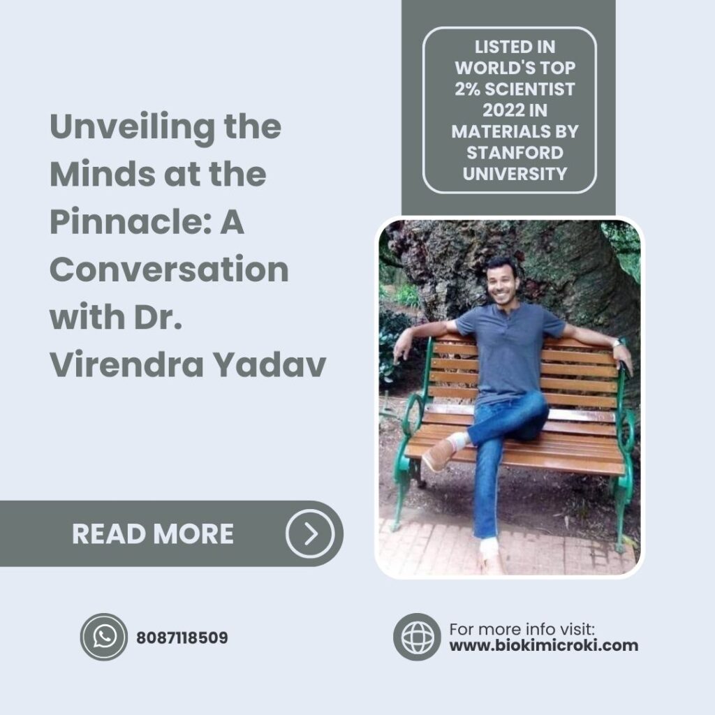 Unveiling the Minds at the Pinnacle: A Conversation with Dr. Virendra ...